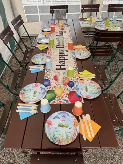 Kindergeburtstags-Deko / Unterwasser